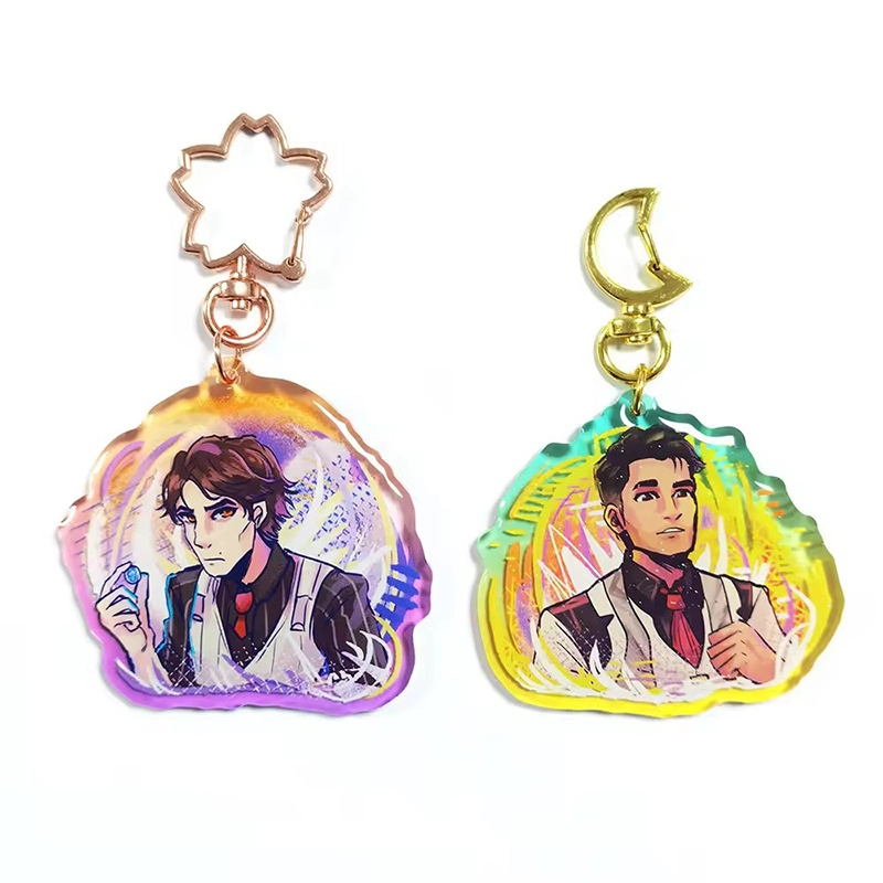 Make Your Own Keyring Customize Printed Acrylic Keyrings Supplier 1