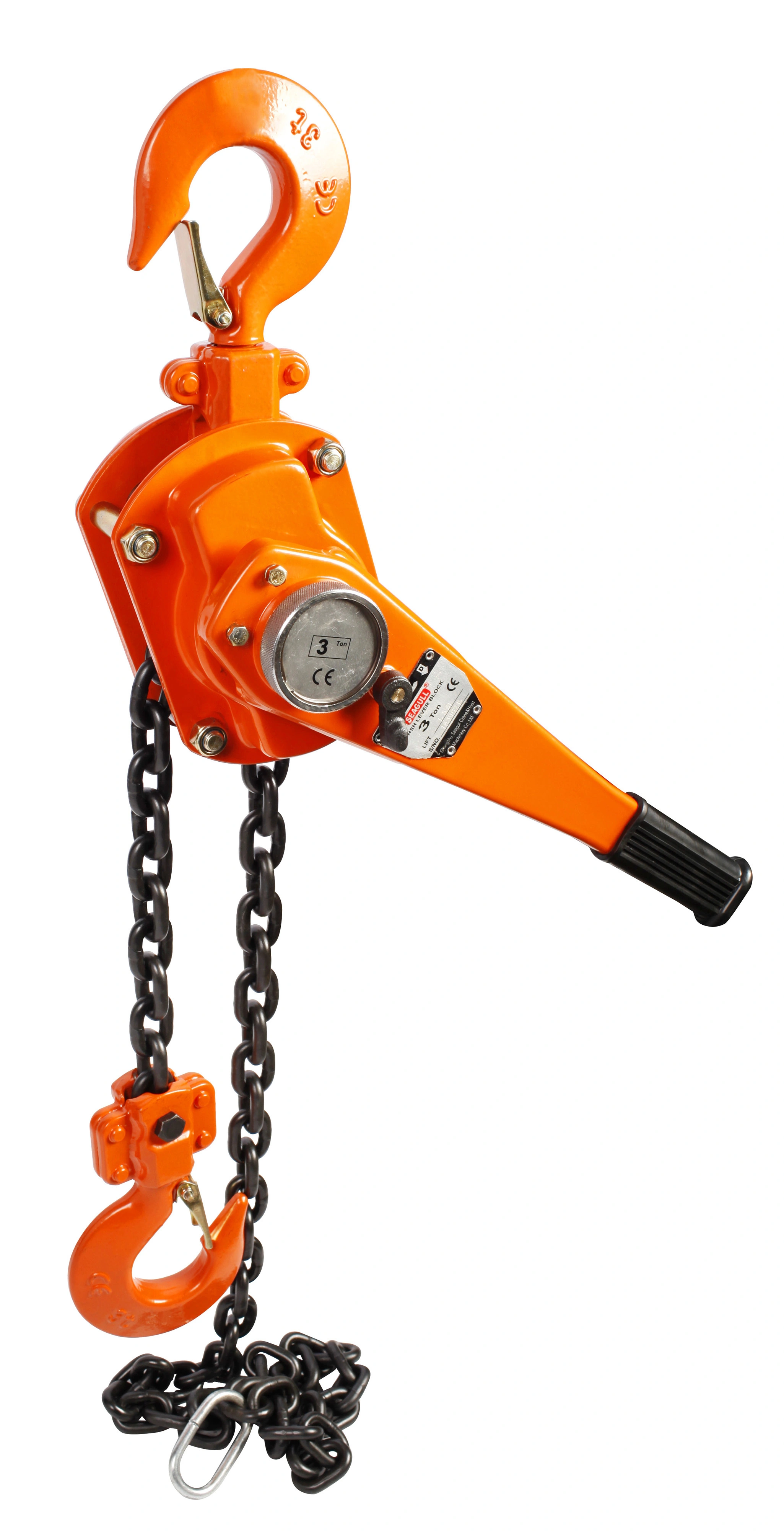 0.25T Lifting Height 1.5-9m lever chain hoist with 4:1 Safety Factor 1