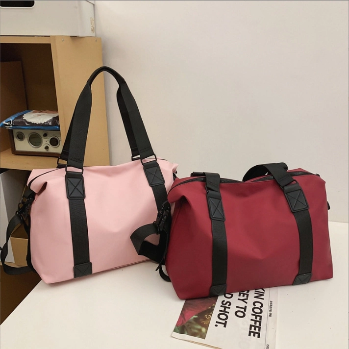 Men waterproof gym Fitness bag malaking travel business luggage bag panlabas na magaan foldable duffle bag 1