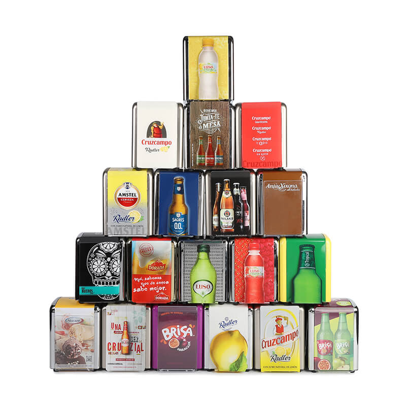 Dispenser di tovaglioli in metallo personalizzato丨Promozione del marchio丨longrichbar 1
