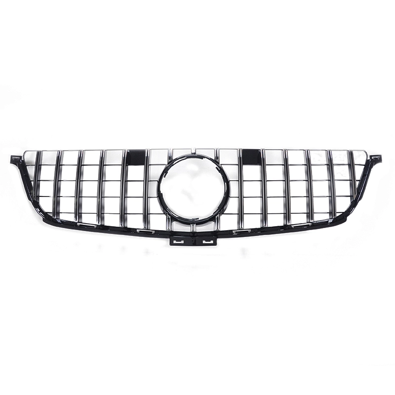 RD Design Front Bumper Grille Grill Radiator Mesh ABS Material AMG GT Style For Mercedes Benz ML Class W166 1