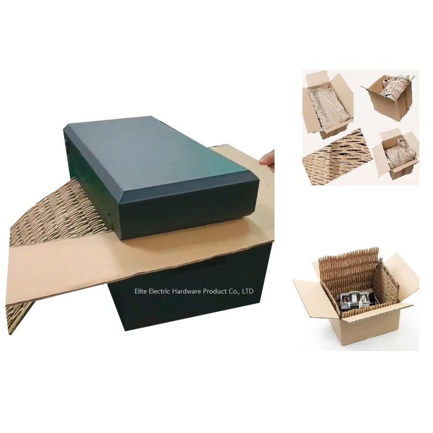 Caja de madera casera personalizada de la trituradora de cartón 5