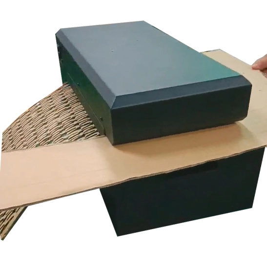 Caja de madera casera personalizada de la trituradora de cartón 3