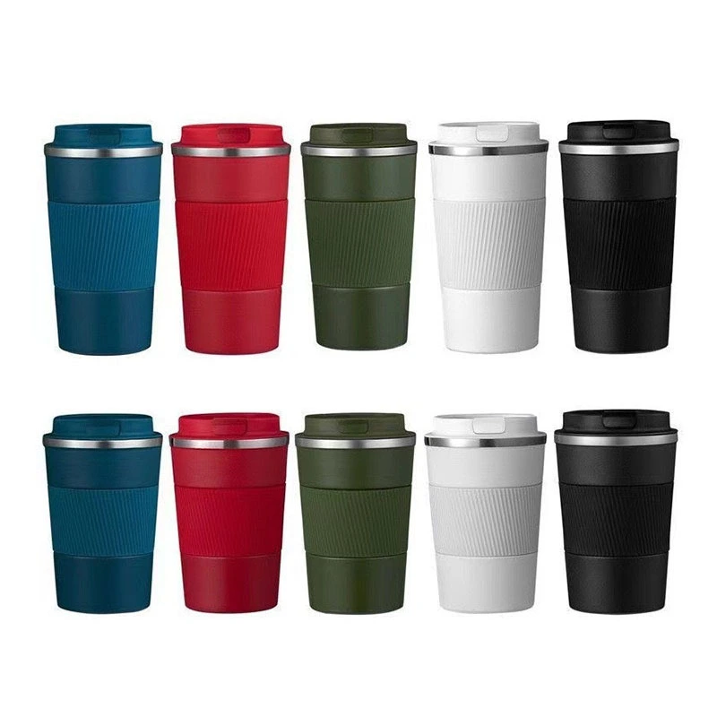 Konvini 12 oz & 17 oz tasse à café isolée en acier inoxydable à double paroi ZY-11 1