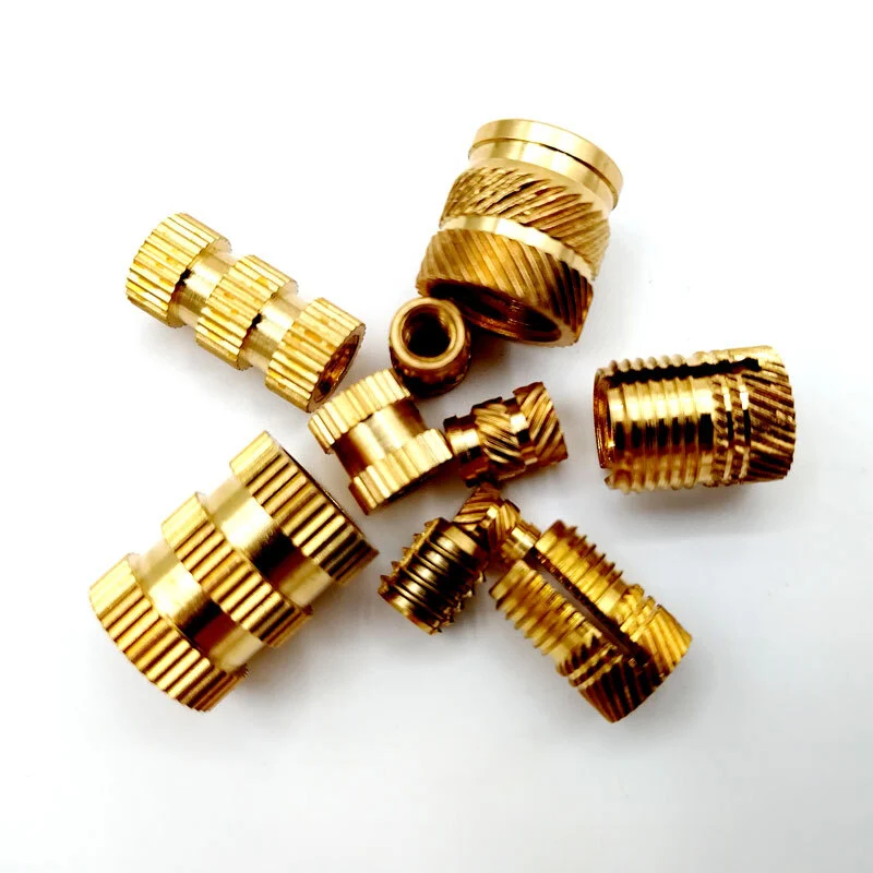 Insertos roscados de latón Unibridge Hot Melt Insertos térmicos Insertos termofijados para plásticos 1