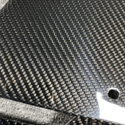 Kits de compartiment moteur Lamborghini Gallardo 2011, produit en fibre de carbone OYA brillant sergé 3K 5
