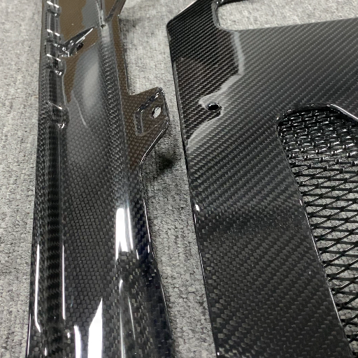 Kits de compartiment moteur Lamborghini Gallardo 2011, produit en fibre de carbone OYA brillant sergé 3K 3
