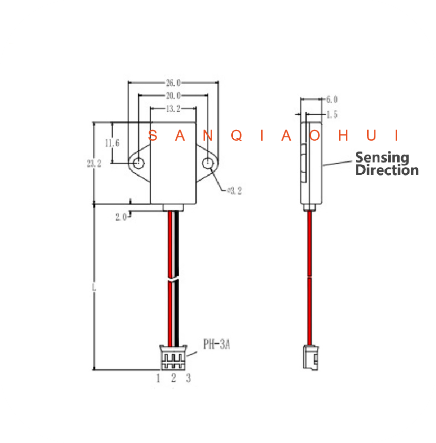 Sanqiaohui Non--contact Liquid level switch 4