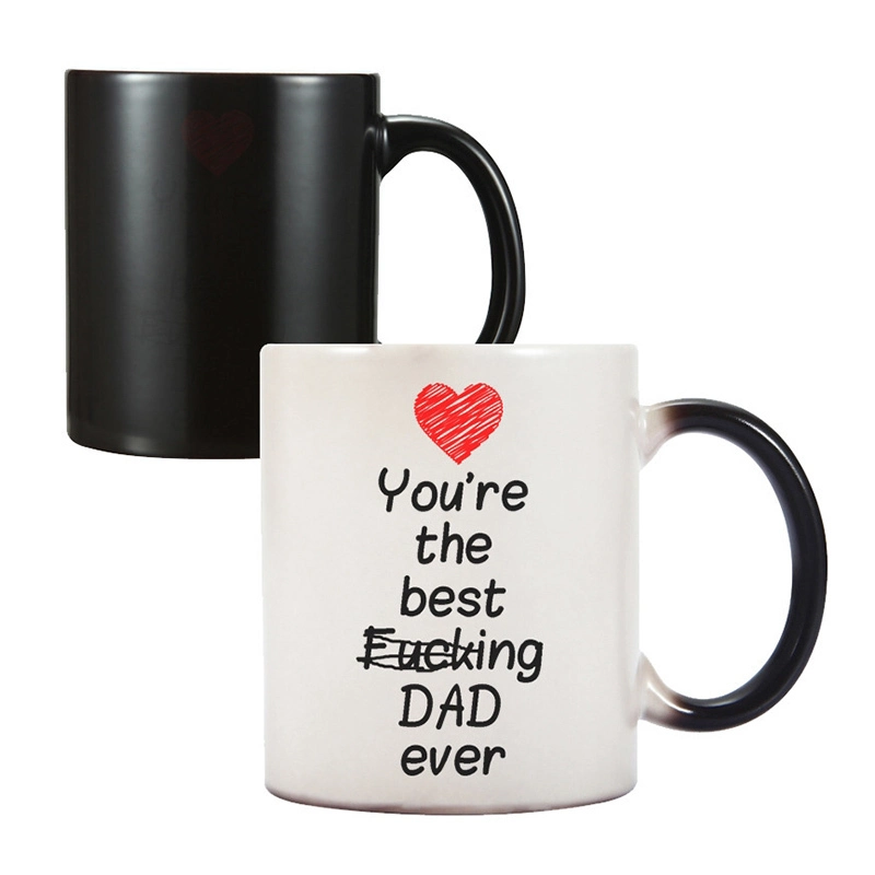 Taza mágica de cerámica que cambia de color Konvini de 11 onzas ZY-20 1