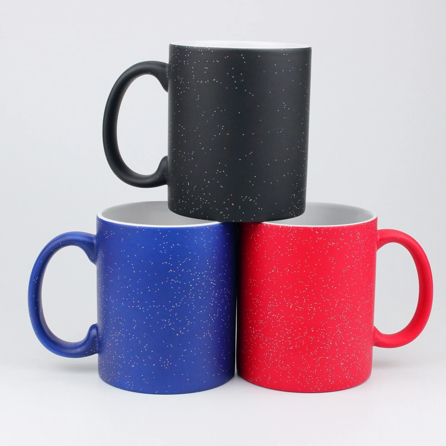 Konvini Tasse magique de sublimation en céramique sensible à la chaleur 11oz ZY-21 1