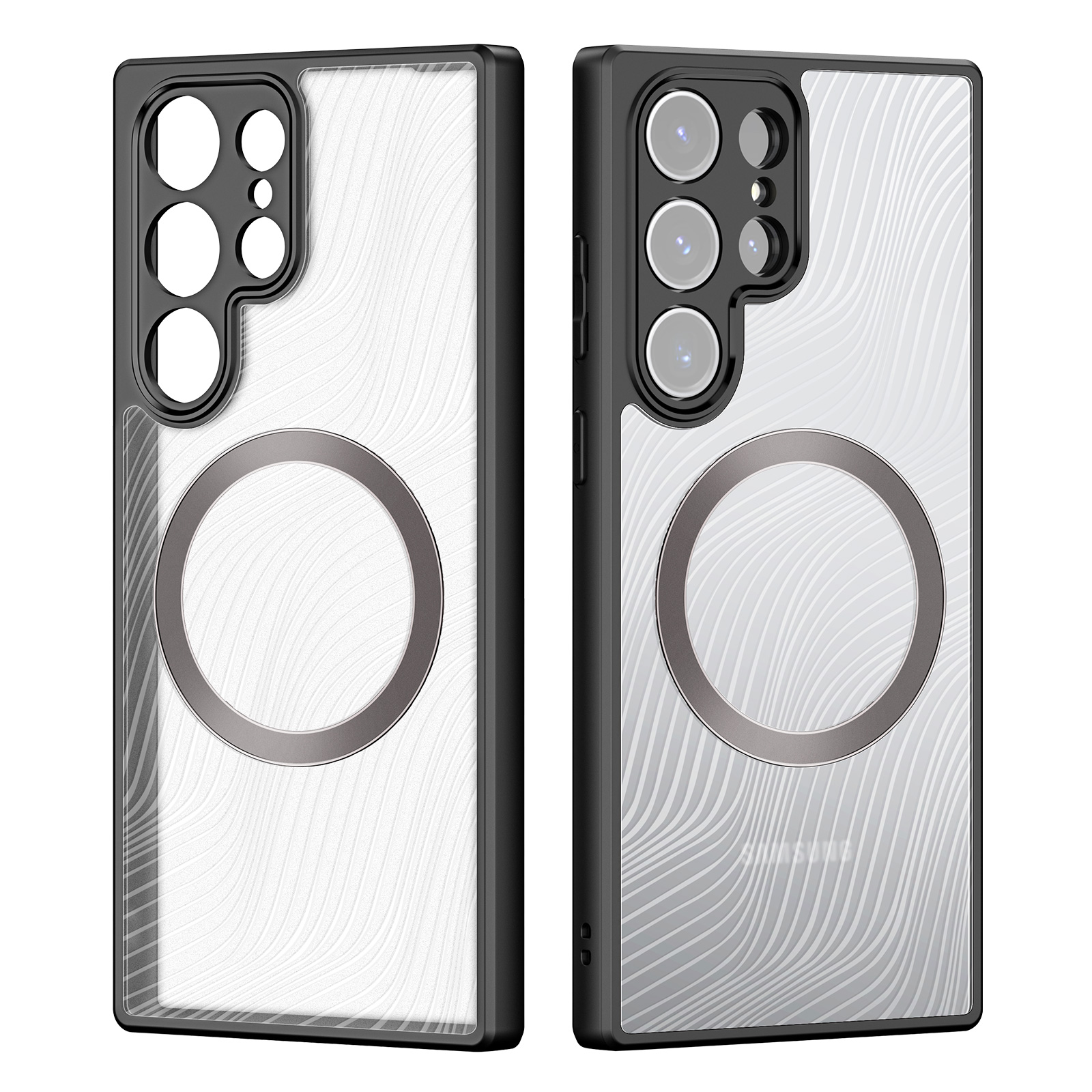 New Design Samsung Galaxy S24 Microfrosted Back Fingerprint-Proof Case with Splash Protection and Silky Delicate Feel for Samsung Galaxy S24 Drop Protection Case 2