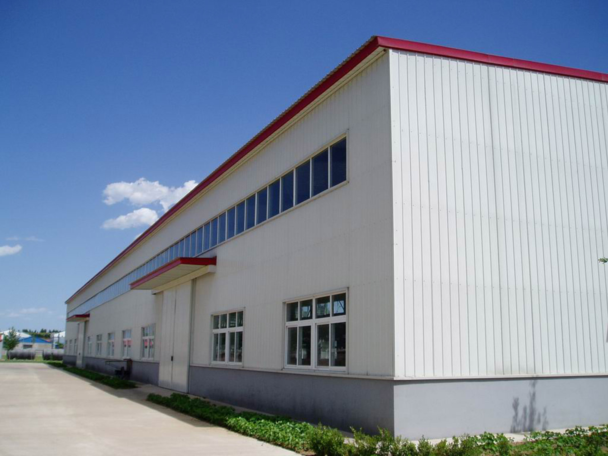 Prefabricated Steel Structure Factory Shed Building Large Span 2