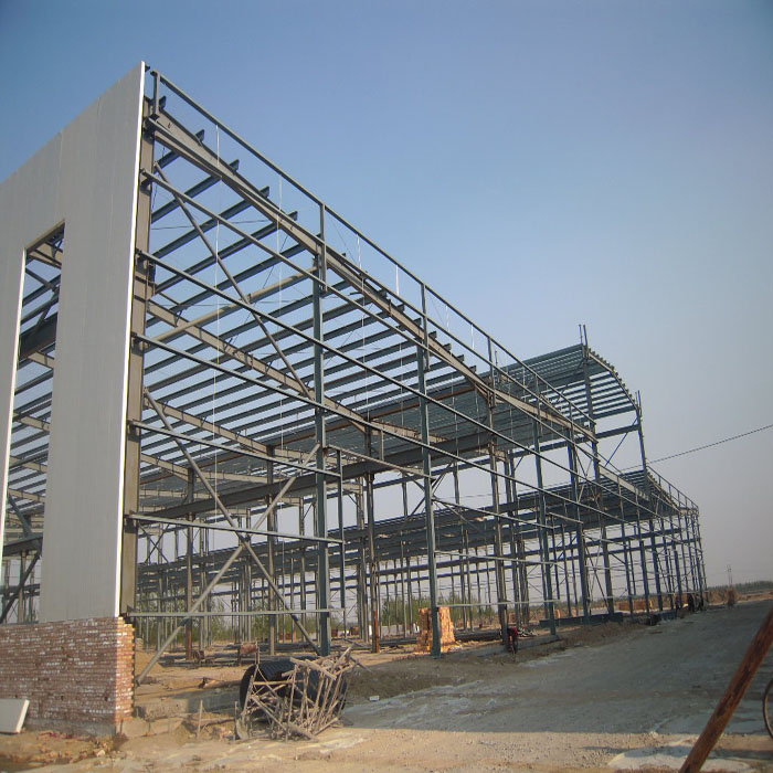 Prefabricated Steel Structure Factory Shed Building Large Span 6