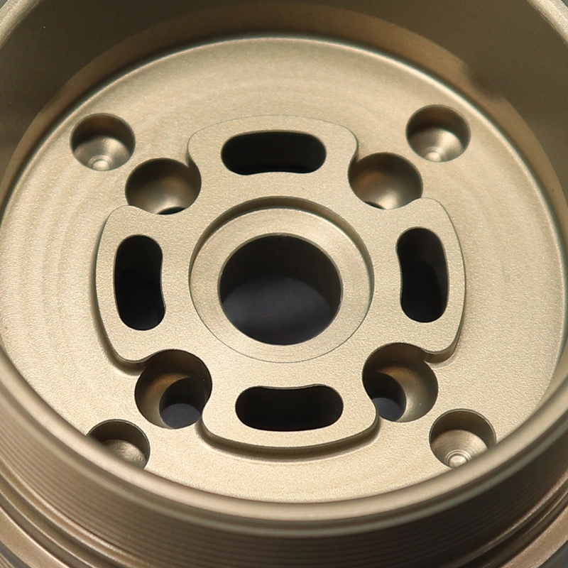 硬質陽極酸化処理を施したカスタム精密 CNC 機械加工 7075 部品 - Ruixing