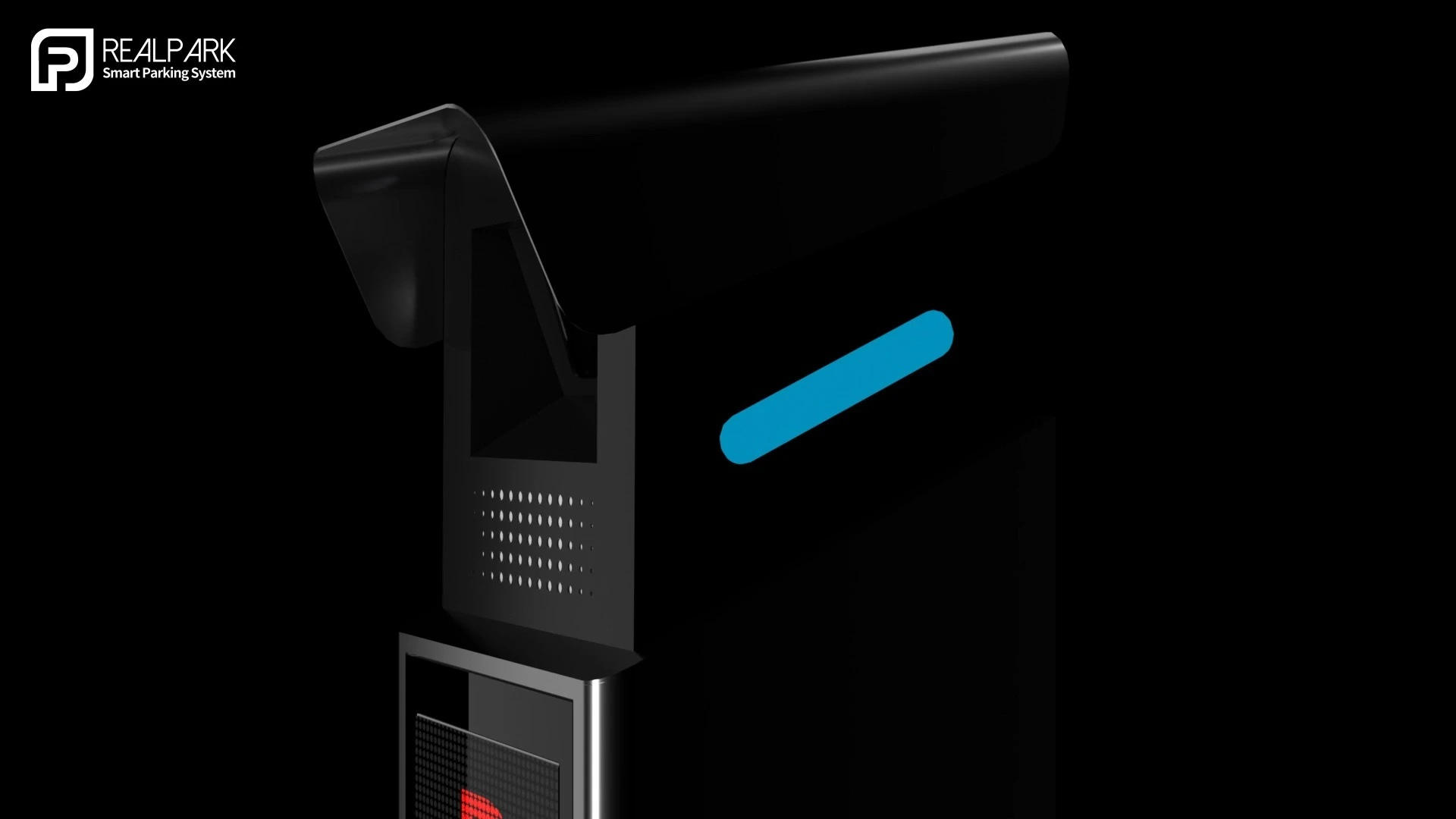 Smart Parking System with License Plate Recognition Dispenser Realpark 1