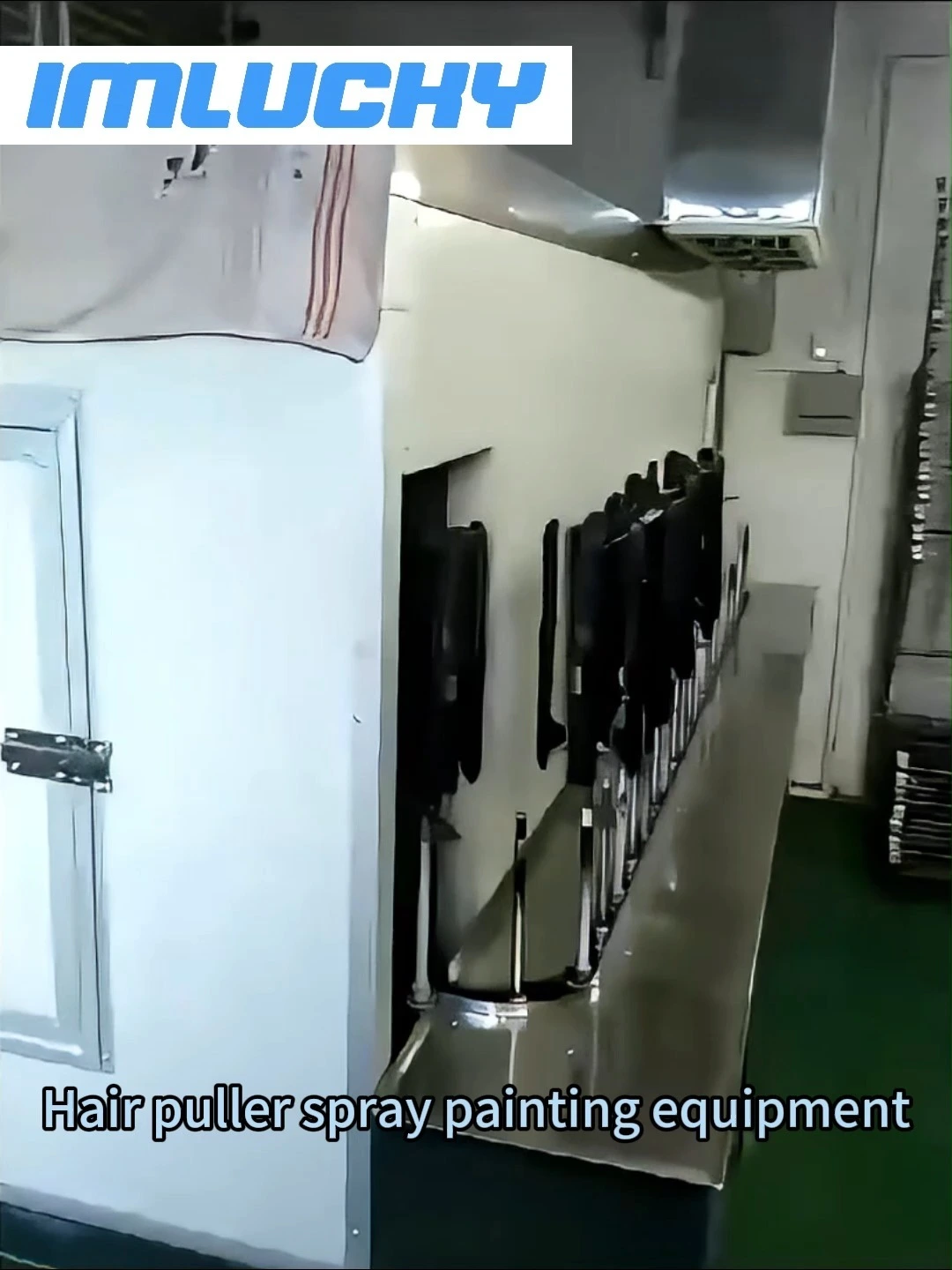 Fully automatic customization curling iron spray equipment 1