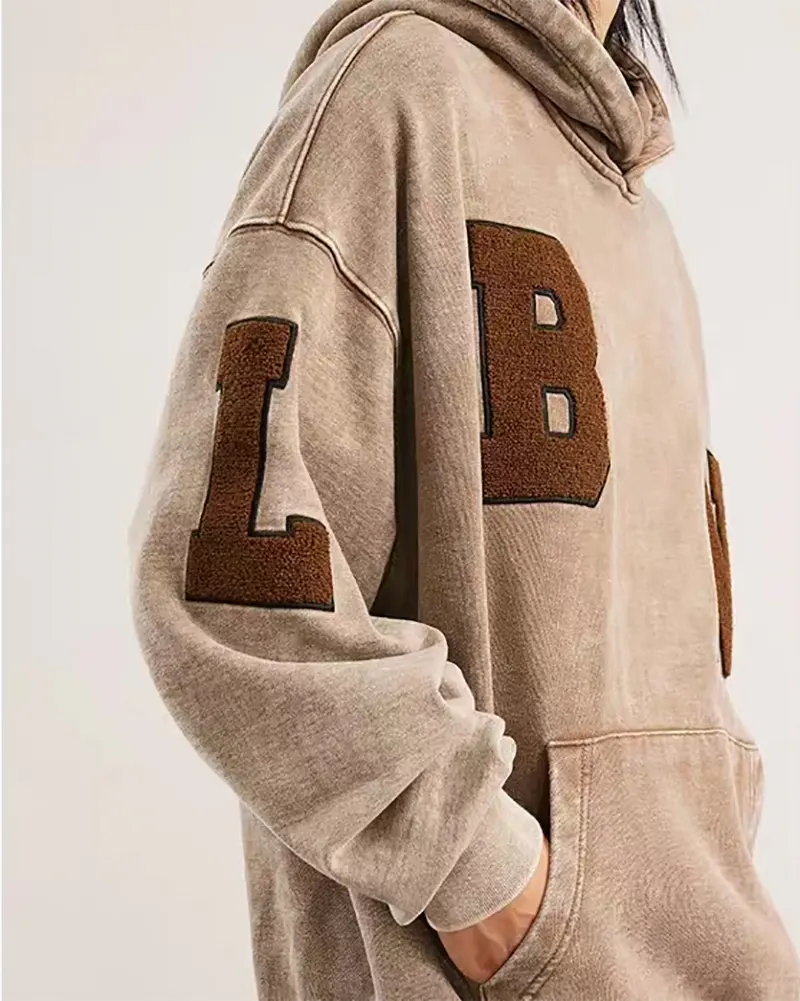 Latesthoodie Men Streetwear Loose Fit Pullover 3