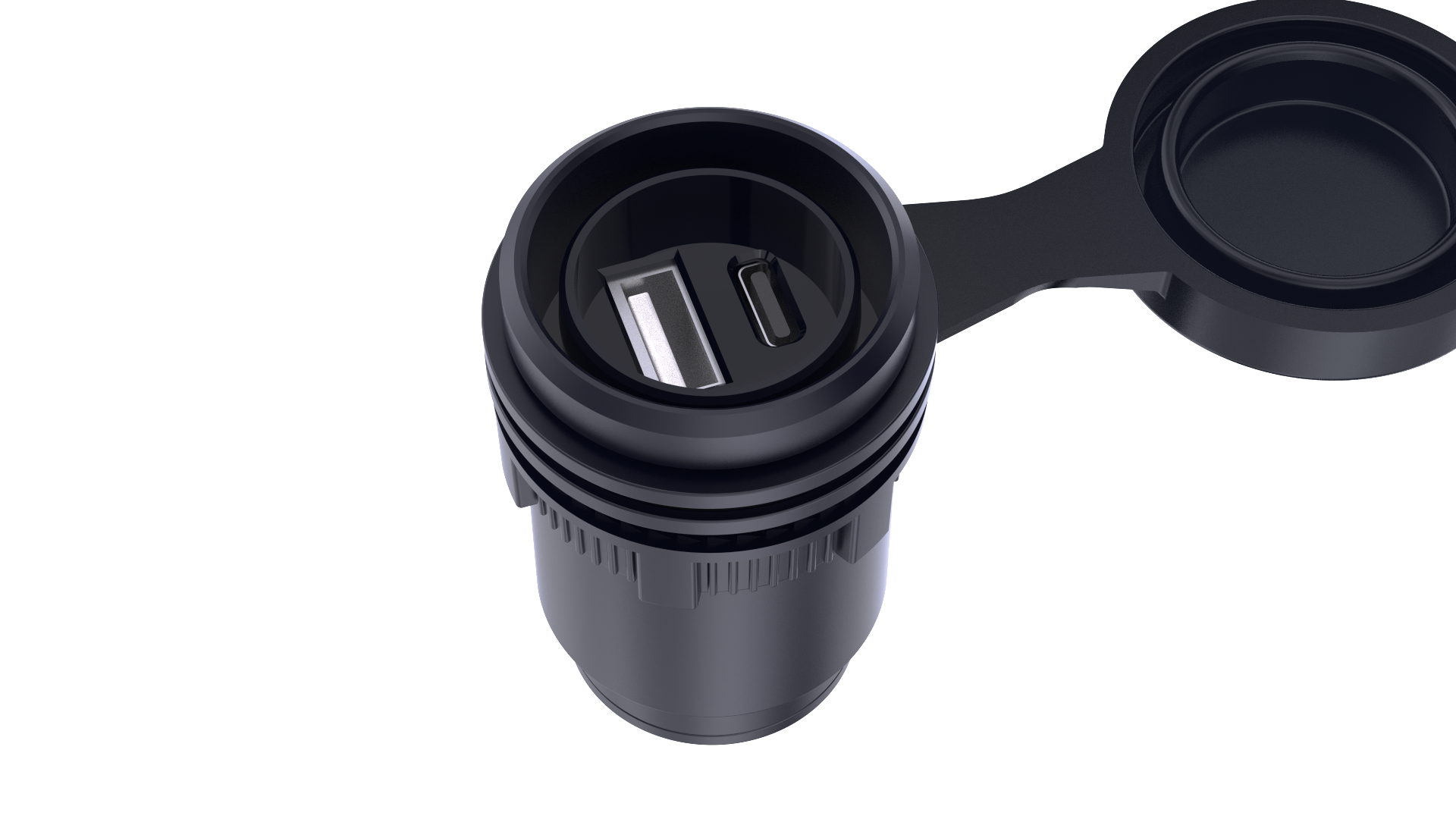 Motorcycle Usb socket Quick Charger PD 3.0 motorcycle handlebar charger For 12V 24V Motorcycle Boat Marine Truck 5