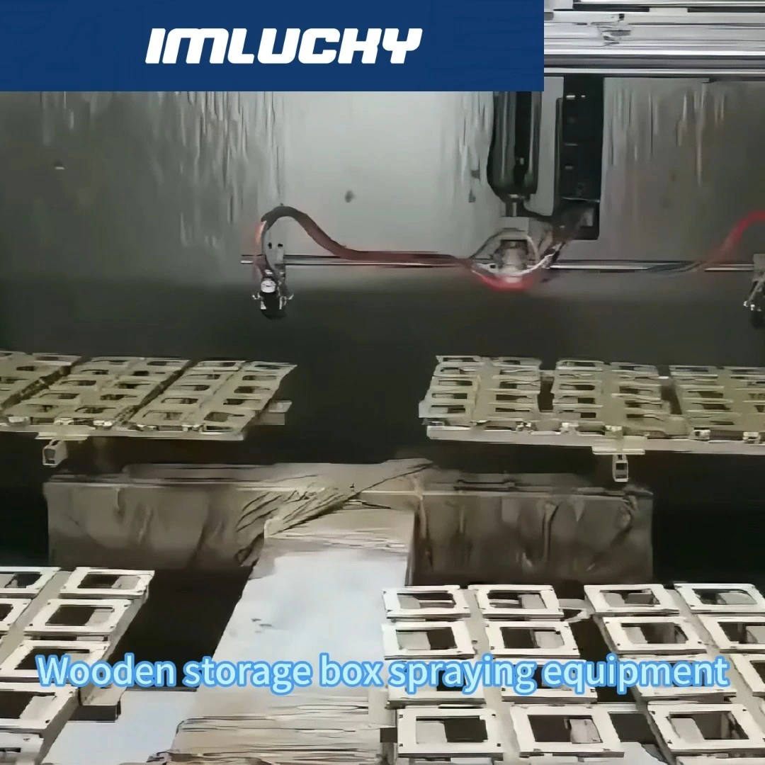 Factory customized storage box spray painting machine 1