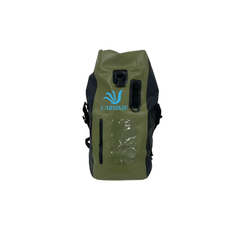 Wholesale Foldable Waterproof PVC Men's Travel Backpacks JB001 1