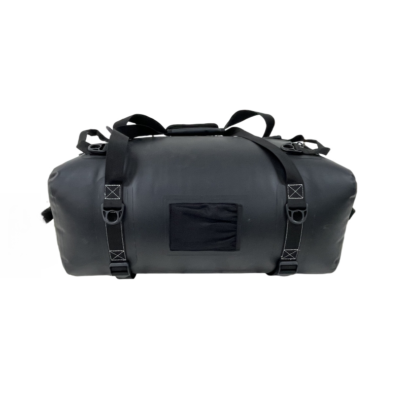 Custom Logo Black PVC Waterproof Duffel Dry Bags for Men JD010 1
