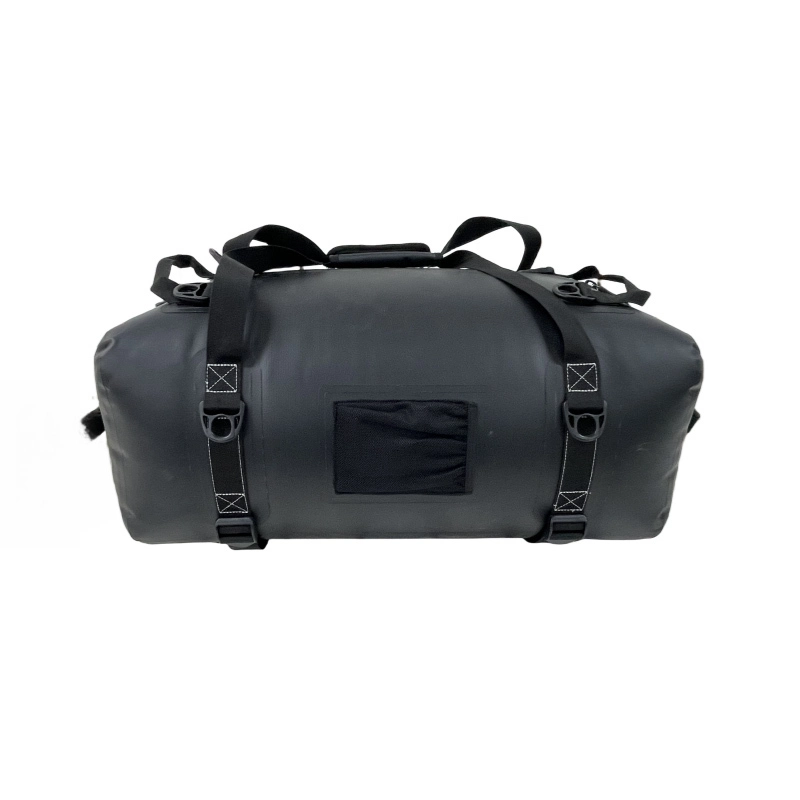 Custom Logo Black PVC Waterproof Duffel Dry Bags for Men JD010 1