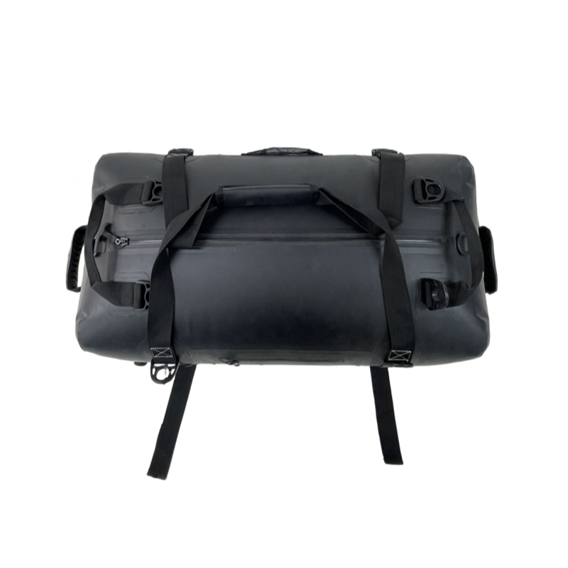 Custom Logo Black PVC Waterproof Duffel Dry Bags for Men JD010 3