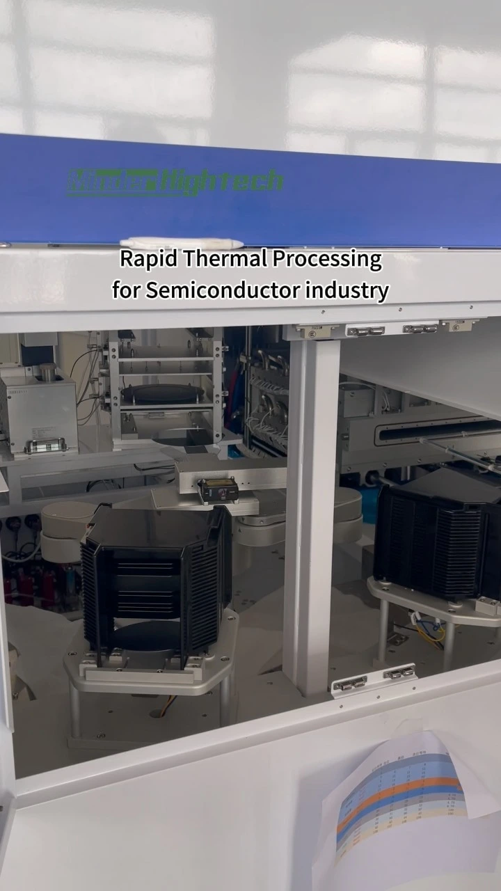Semi-automatic RTP Rapid Thermal Processing Equipment for semiconductors 1