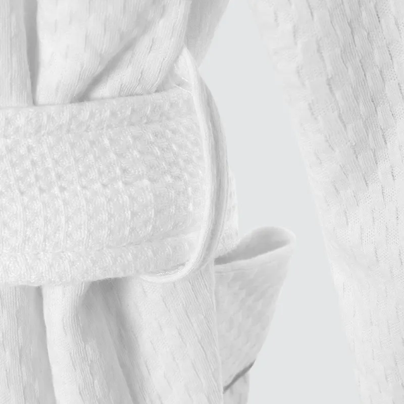 Bata de microfibra personalizada con forro de rizo ELIYA ELIYA Marca 7