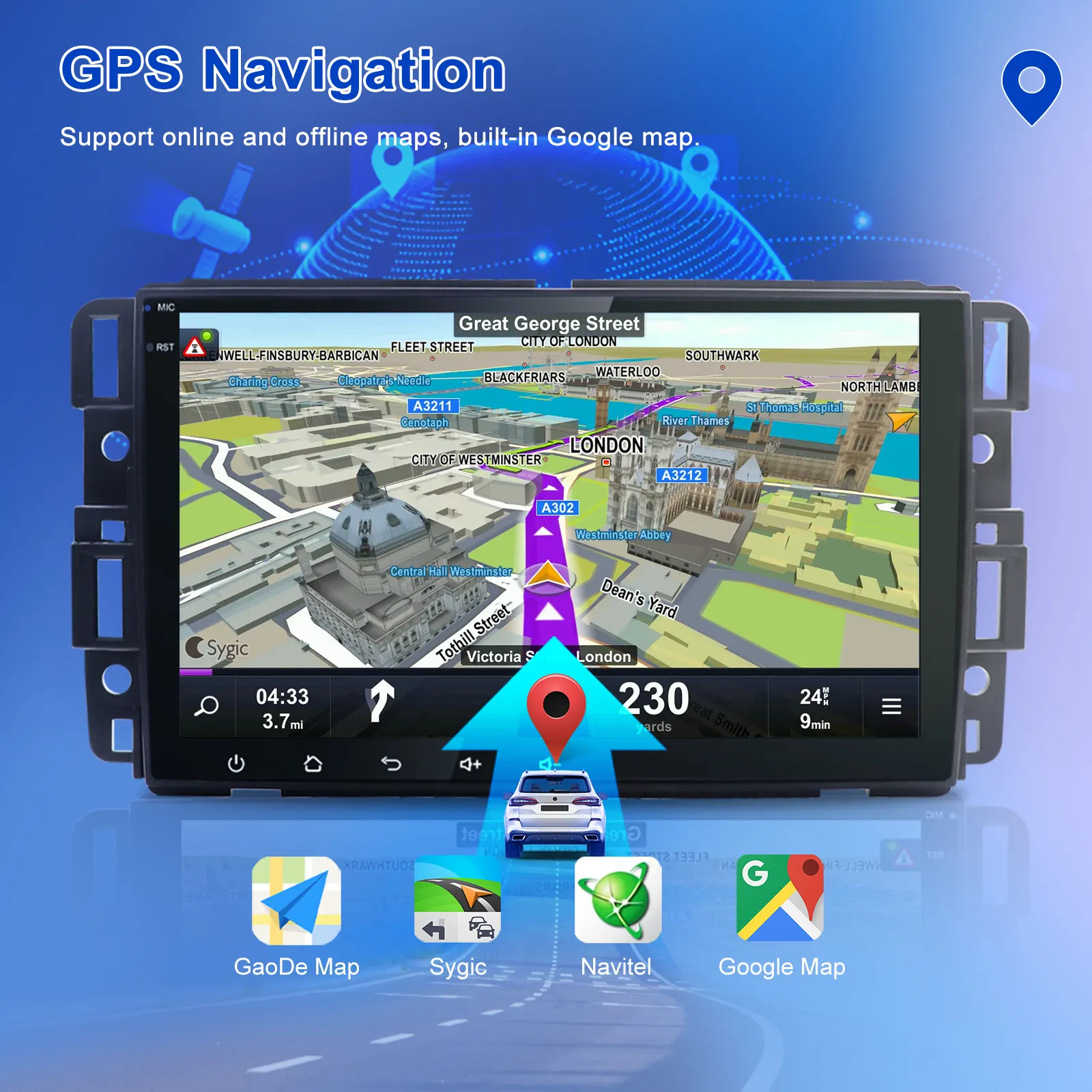 Portable Video Player for Car - - JMANCE 2