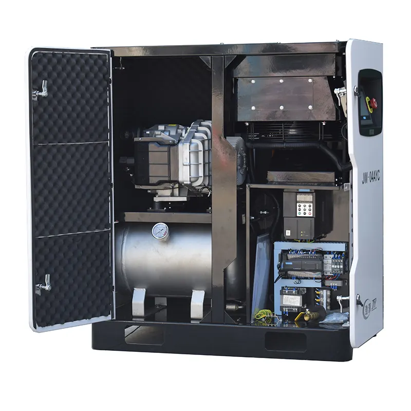 Hotoil Free Screw Air Compressor Manufacturers Wooden Case Jinyuan Air Compressor Brand 2