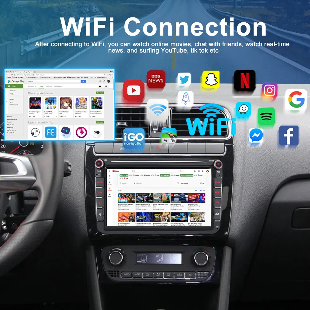 Android Media Player for Car Factory 10