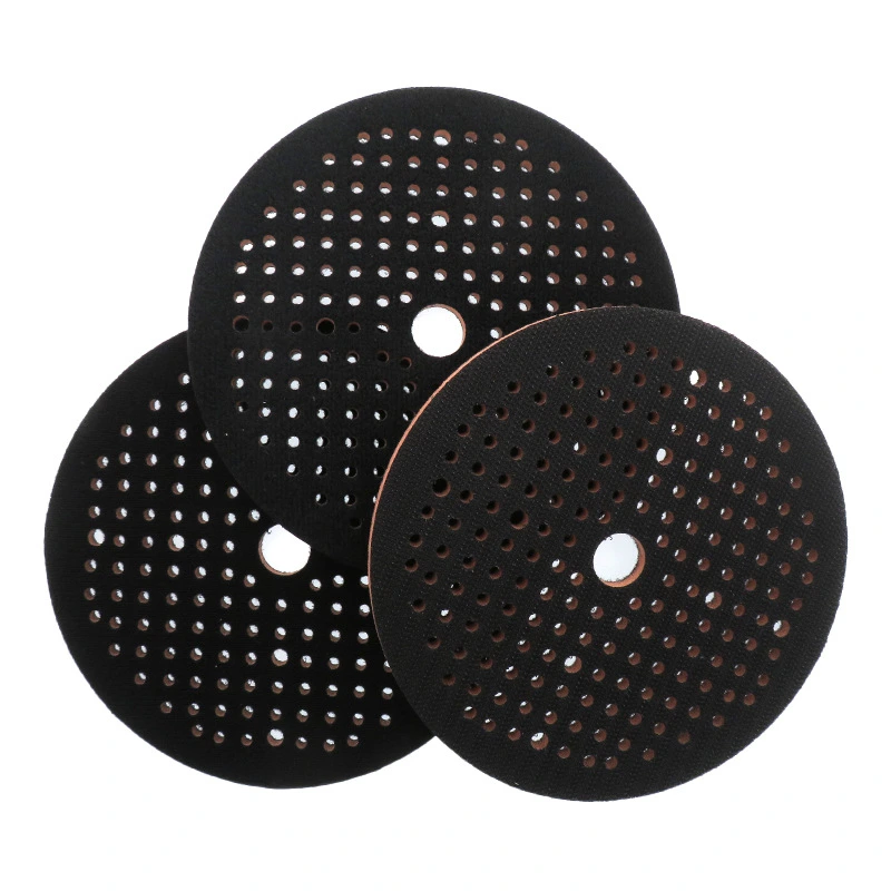 Johnson Tools 6'' 181 Holes Best Quality Car Repair Buffing Polishing Interface Polish Pad for Polishing Grinding Power Tools Accessories 1