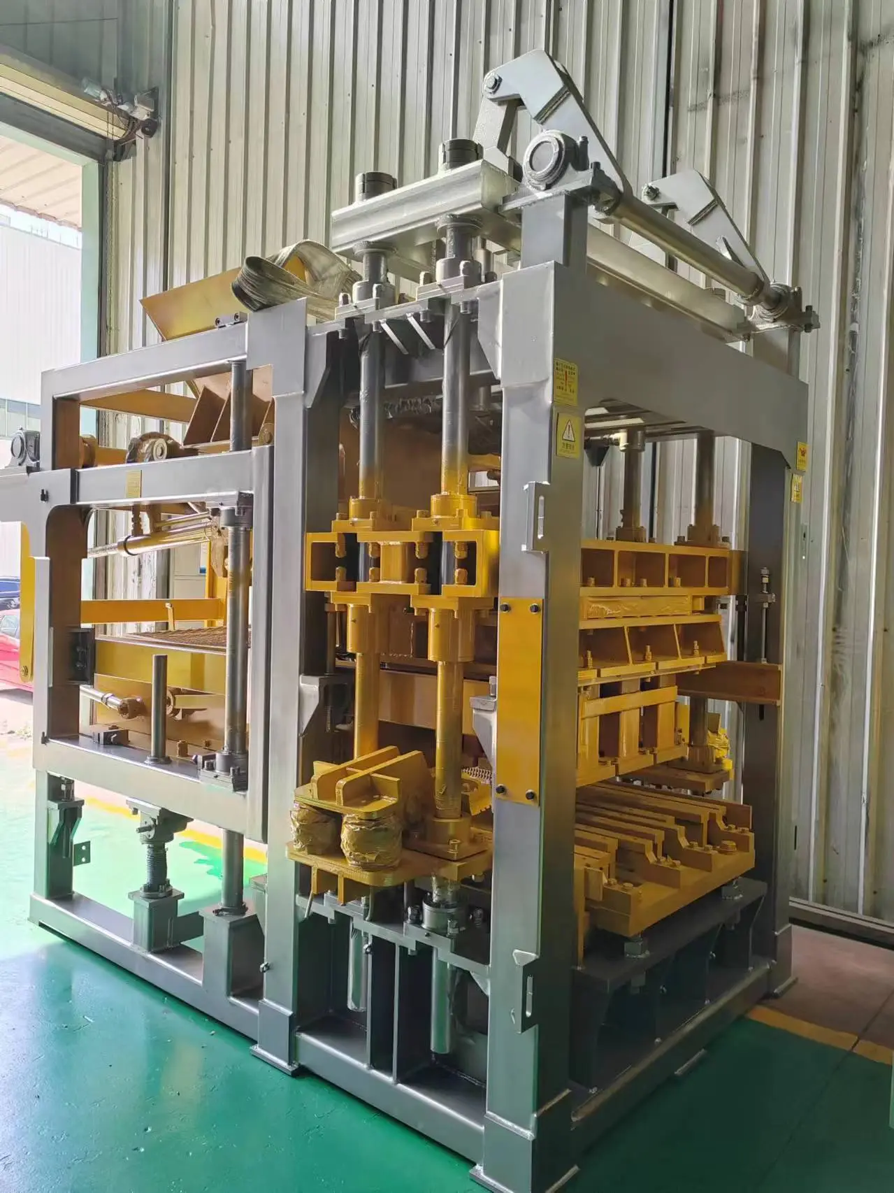 Yixin – Machine de fabrication de briques de ciment, modèles explosifs robustes, verrouillage, QT6-15 1