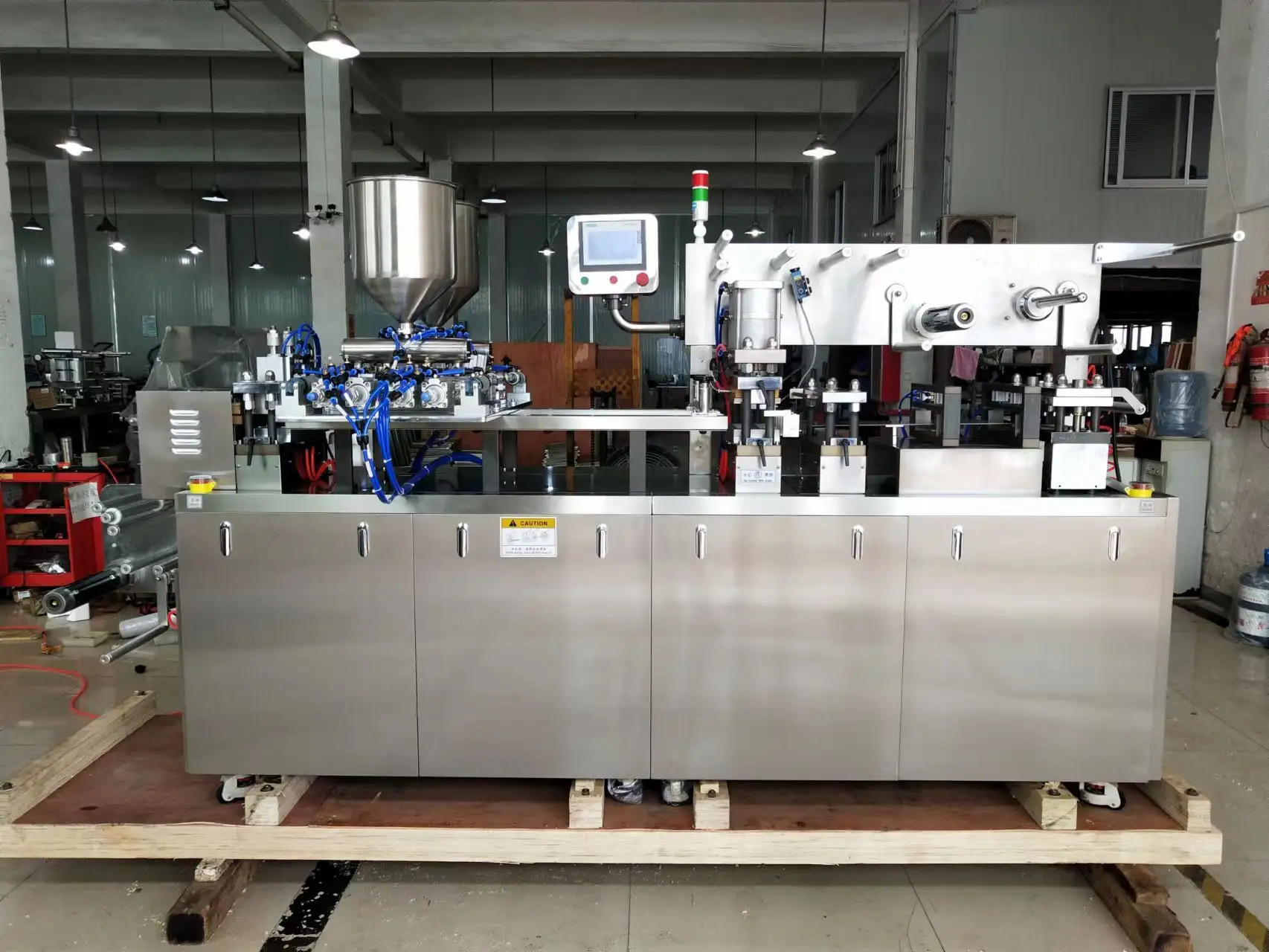 Machine d'emballage sous blister Hottablet Marque de machines urbaines 3
