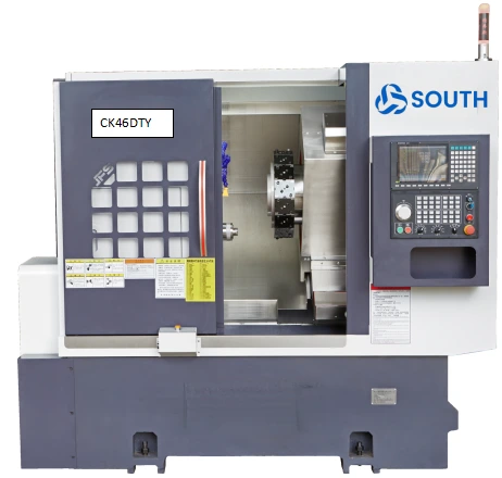16-Station direct drive turret turning and milling compound machine tool CK46DTY 1