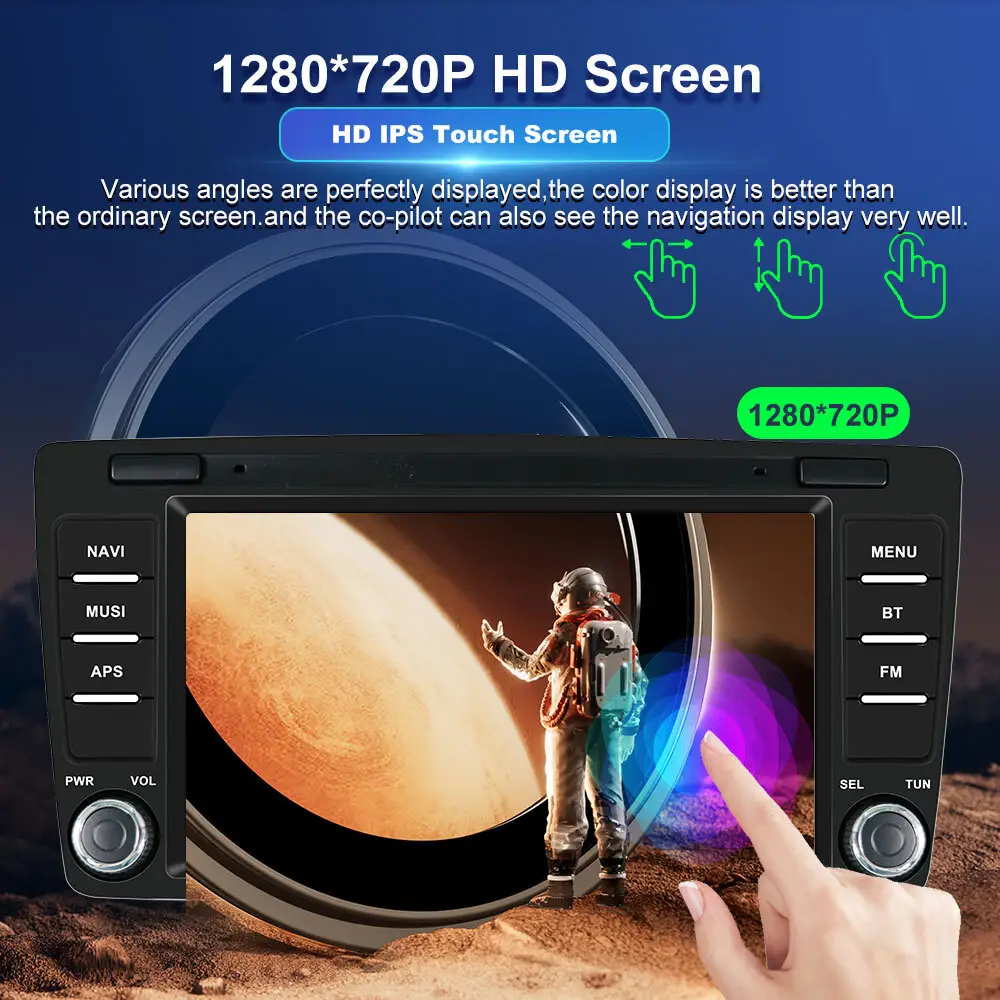 Best Double Din Android Auto JMANCE 4