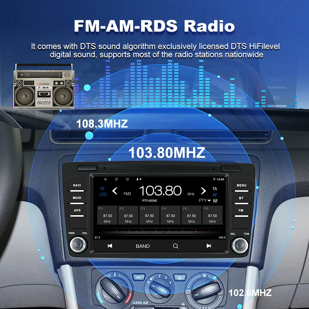 Best Double Din Android Auto JMANCE 6