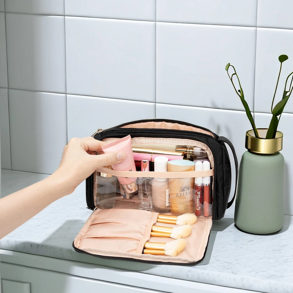 Women's Travel Cosmetic Organizer: Stay Organized on the Go 1