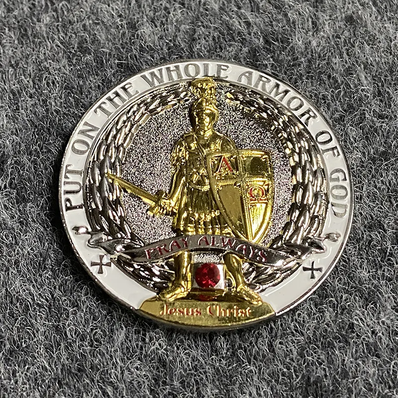 Colour Souvenir Coin Embossing Printing by BOB Gift 3