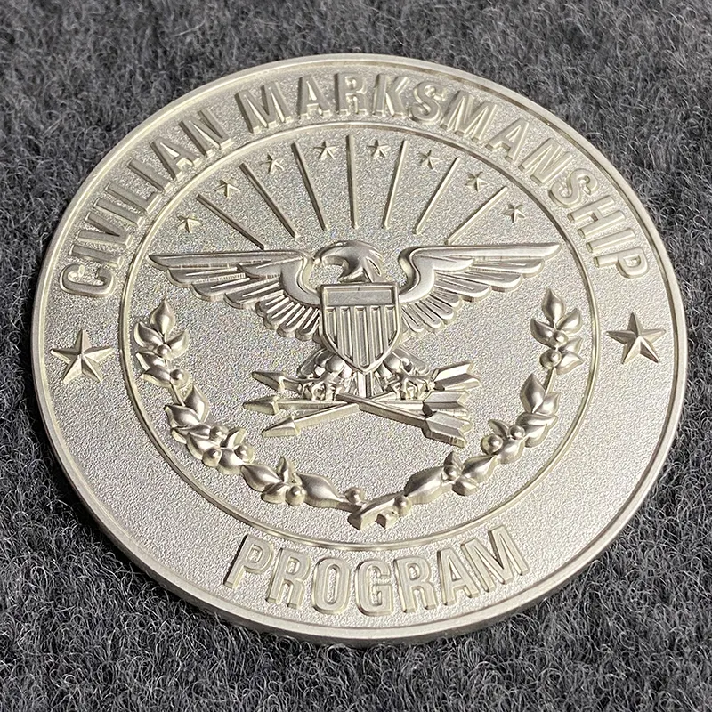 Colour Souvenir Coin Embossing Printing by BOB Gift 2