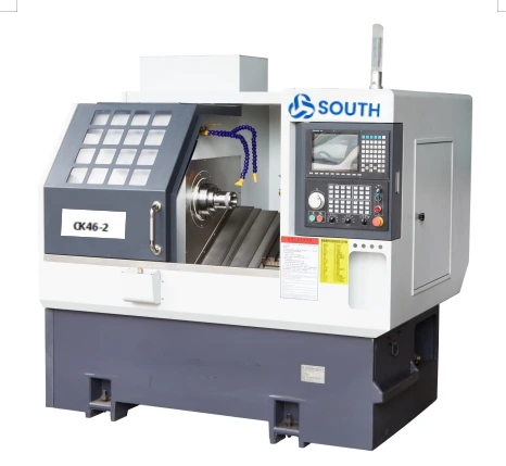 Torno automático compuesto de torneado y fresado CK46-2 1