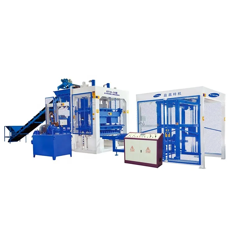 Concrete Block Making Machine by YIXIN-1 2