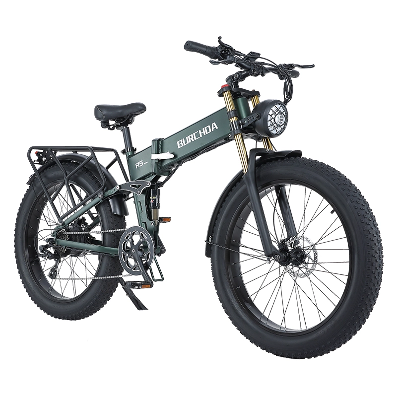 BURCHDA Electric Bike R5 PRO High-speed Brushless Motor 750W 48V15Ah Foldable Electric Bike 1