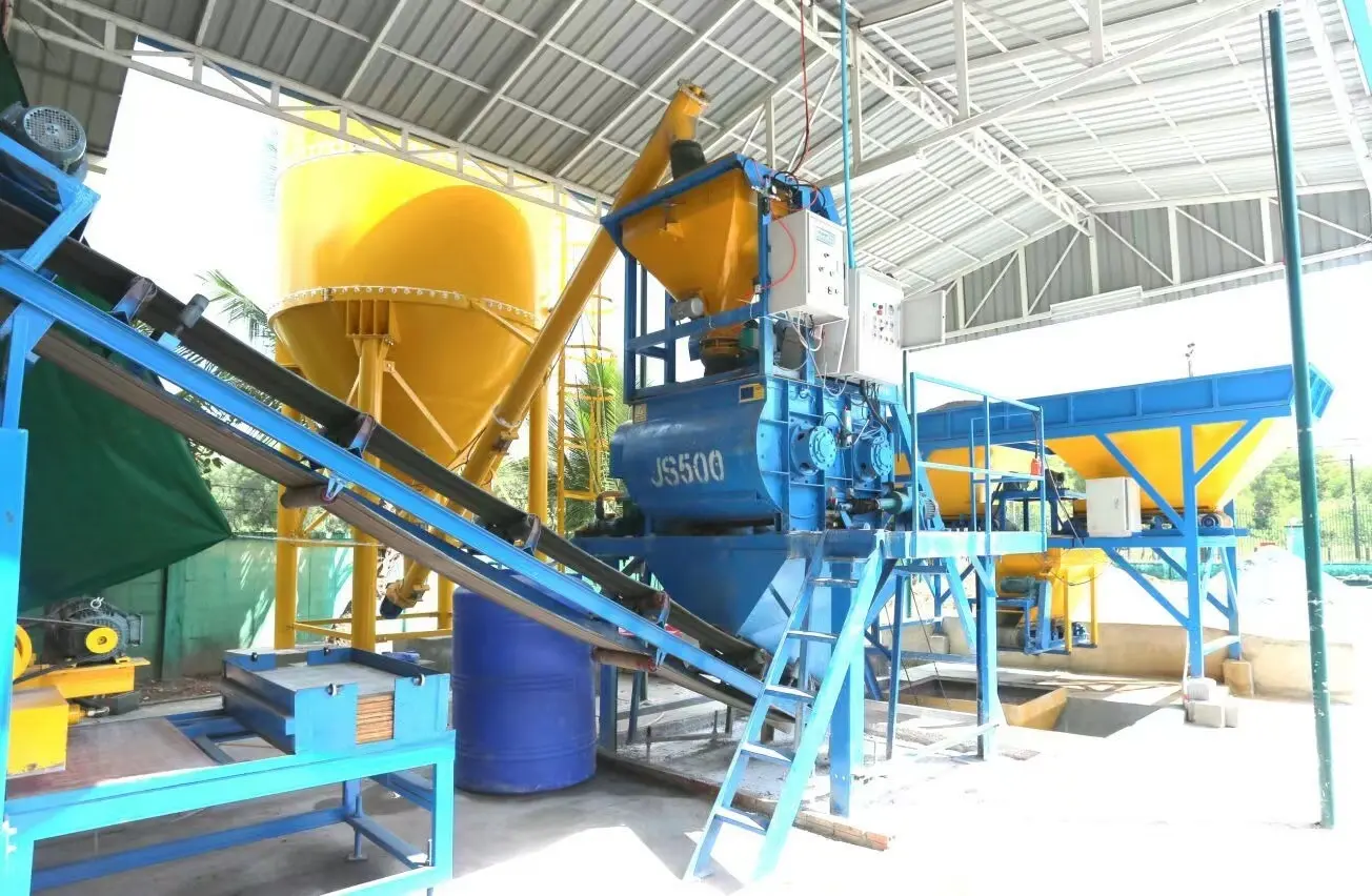 Fully Automatic Brick Machine by YIXIN 5