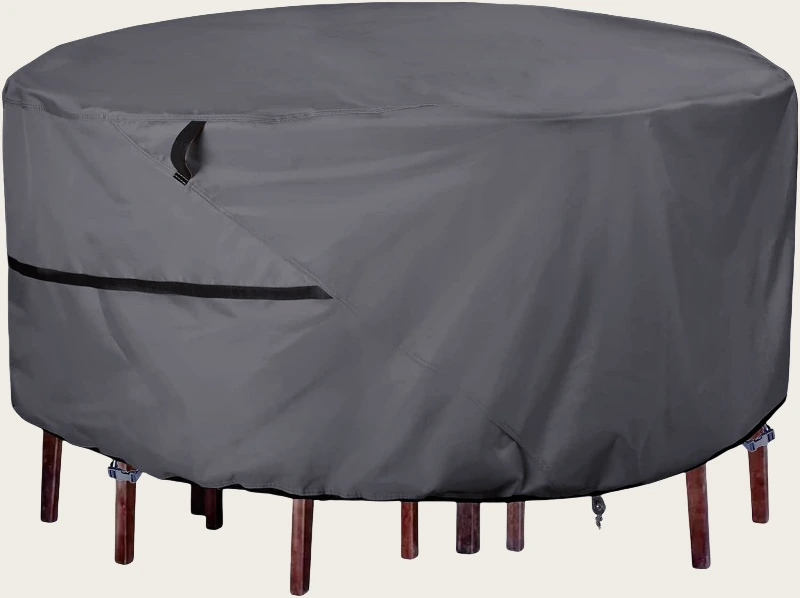 Waterproof Round Patio Table Cover - Outdoor Protection 1
