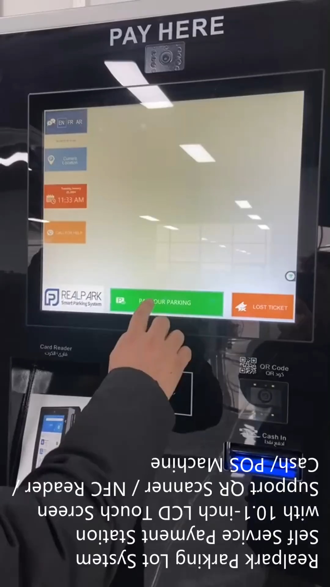 Intelligent Parking Payment Station: Maximize Revenue Collection Realpark 1