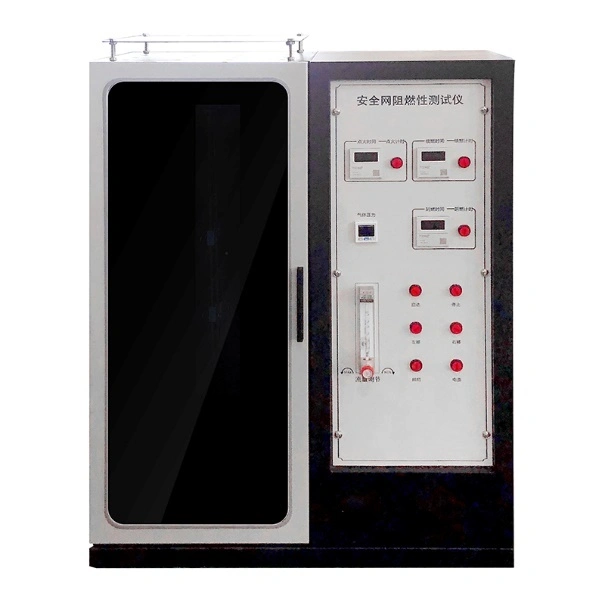 Safety net flame retardant tester 1