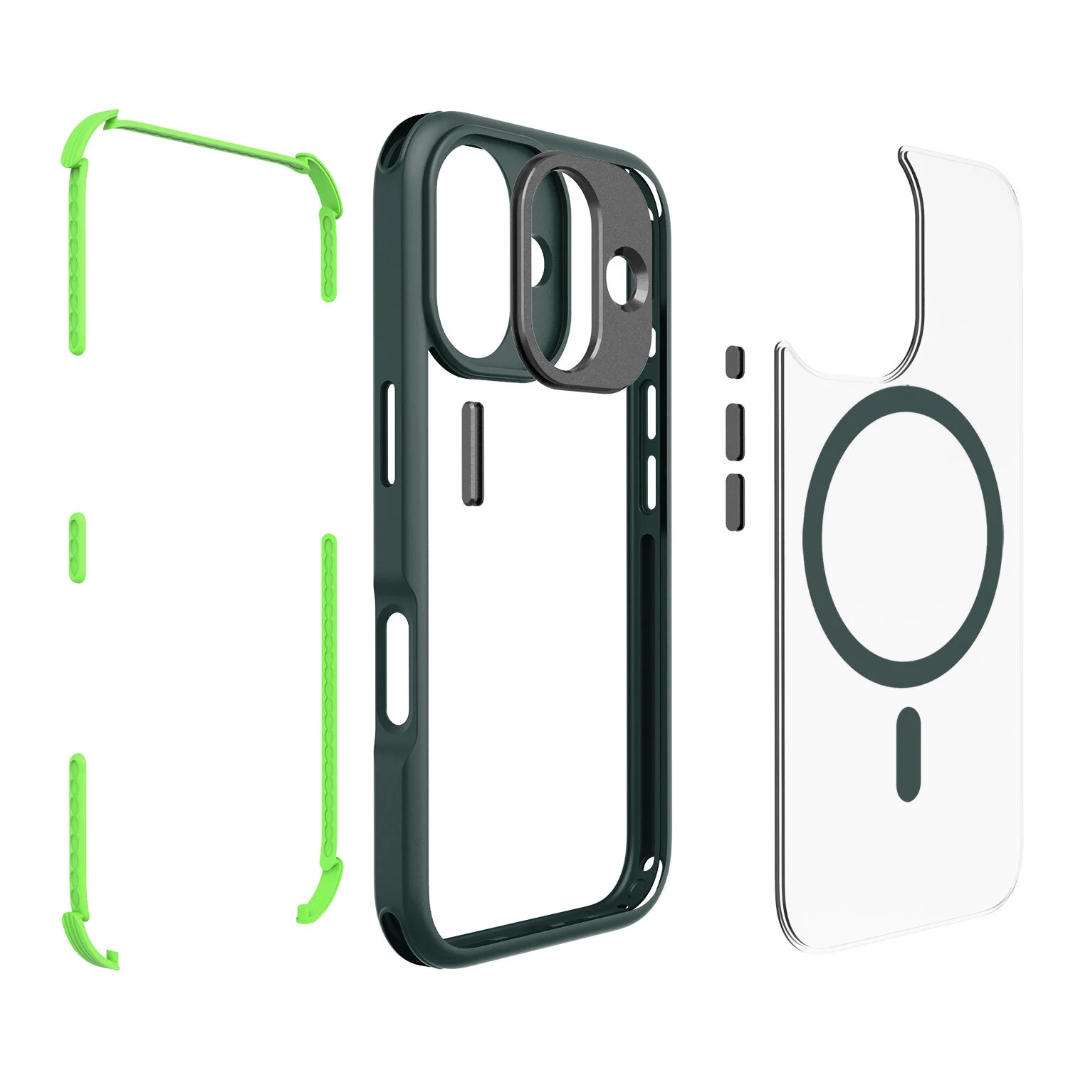 Transparente Handyhülle mit Design - - 6