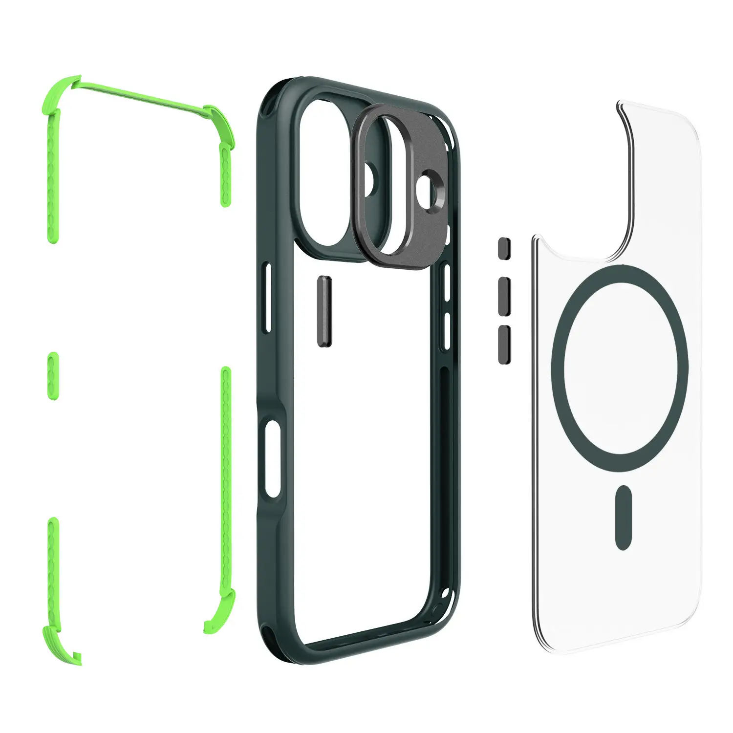 Transparente Handyhülle mit Design - - 6
